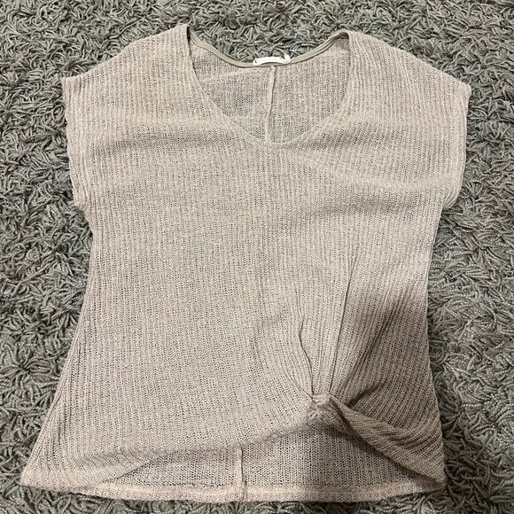 sweater material tee - Picture 1 of 2